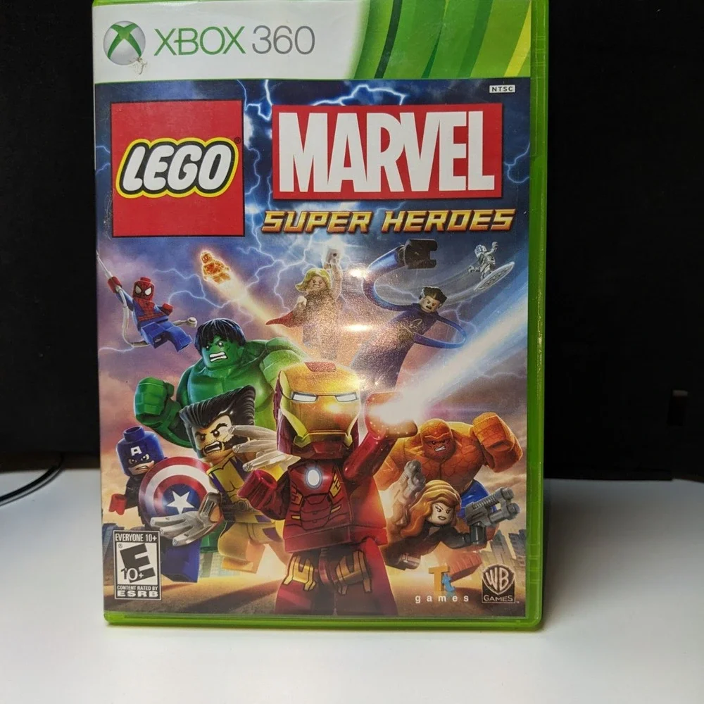 LEGO MARVEL Super Heroes Xbox 360 2013 Complete CIB Disc Case Manual